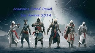 Assassins Creed Cast QampA Panel SacAnime 2014 [upl. by Animsay]