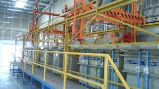 Automatic Plating Plant Manufacturer  wwwkomalchemiequipcom  INDIA [upl. by Wakerly]