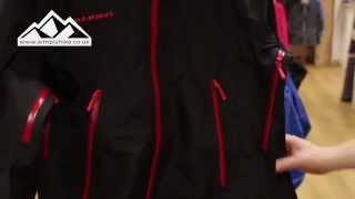 Mammut Mens Crater Jacket Black Inferno  wwwsimplyhikecouk [upl. by Adna]