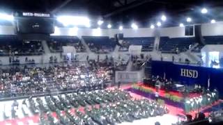 Sharpstown High School Graduation 2018 Highlights Diplomas 1st quarter [upl. by Eeramit]