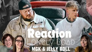 LONELY ROAD  JELLY ROLL amp MGK  IYPODCAST BLIND REACT [upl. by Drahser]