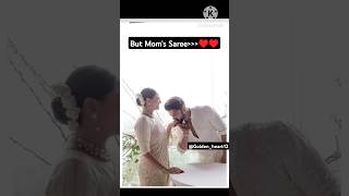 Moms saree ♥️😍saree bride bollywood shorts viralvideo trending explore wedding mom love [upl. by Stockmon]