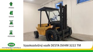 Vysokozdvižný vozík DESTA DVHM 3222 TM I VIVAmanipulační technika [upl. by Kram]