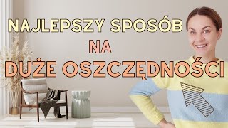 NAJLEPSZY SPOSÓB NA OSZCZĘDZANIE DUŻYCH KWOT działa u każdego na 100 [upl. by Ynnek]