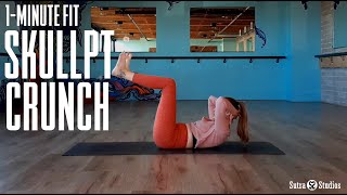 Skullpt Crunch  Fitness Asana [upl. by Ihcalam974]