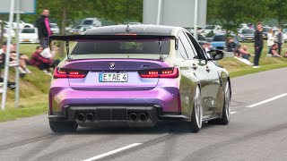 Cars Leaving a Car Meet [upl. by Elyssa]