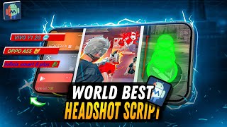 Free fire aimcontrol Apk ☠️ Macrodroid sensi  red button free fire 🔥 free fire headshot setting ⚙️ [upl. by Enileuqkcaj]