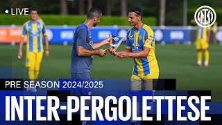 🔴 LIVE  INTER  PERGOLETTESE  PRESEASON FRIENDLY MATCH 20242025 ⚫🔵 [upl. by Amalburga274]