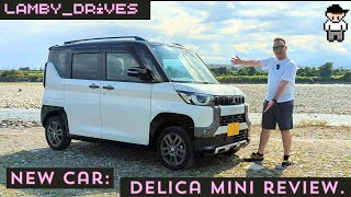 New car Mitsubishi Delica Mini Review LambyDrives Japan Vlog [upl. by Belding805]