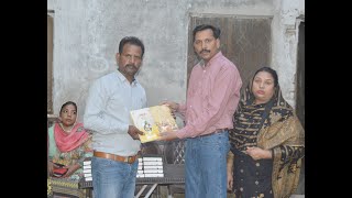 Free Holy Bibles distribution in Khaliq Nagar Lahore city By Evangelist Javed Alam [upl. by Rosane927]