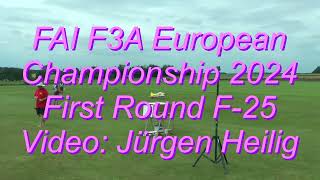 FAI F3A European Championship 2024  F25  Gernot Bruckmann [upl. by Gaultiero619]