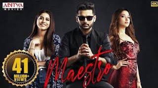 Maestro New Released Hindi Dubbed Movie 2024  Nithin Tamannaah  GaribNawaz6666  South Mou 2024 [upl. by Cecile160]