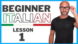 Beginner Italian Course Lesson 1  The basics of learning Italian the right way [upl. by Barfuss]