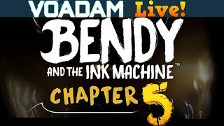 Bendy and the Ink Machine Chapter 5 VOAdam Plays [upl. by Kcirtapnaes]