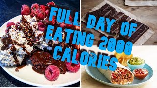 KINOBODY CHEF  FULL DAY OF EATING  2000 CALORIE diet [upl. by Atiuqahs]