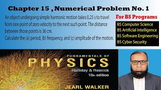 Problem 1 chapter 15  applied physics  BSCS  BSSE  solution by Dr Riaz [upl. by Hickey]