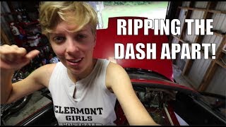 Miata Dash Frame Removal from Dash Cover  How To [upl. by Baumann]