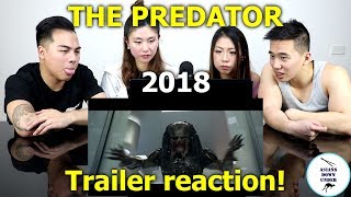 The Predator 2018  Official Trailer HD  Reaction  Australian Asians [upl. by O'Kelly]