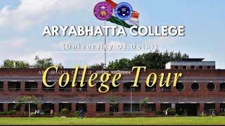 Aryabhatta College Tour Delhi University 😍 Complete Information about the College delhiuniversity [upl. by Aciemaj830]