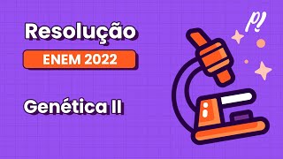 ENEM 2022  Genética II  Na figura está representado o mosaicismo em função da inativação [upl. by Kiele]