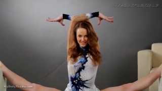 MyBodyFlexible  beautiful contortion flexible girl Natalya [upl. by Rogerio337]