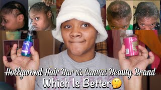 Hollywood Hair Bar vs Canvas Beauty Brand  Which is Better for Alopecia [upl. by Cichocki]