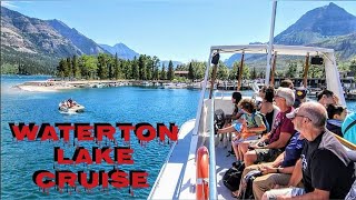 WATERTON LAKE BOAT CRUISE 2022 [upl. by Sackville427]