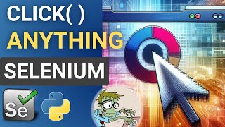 All Ways to Click in Selenium Python  Resolve “Element is not clickable at point” Exception [upl. by Ayimat]