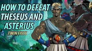 Hades  How to defeat theseus and asterius  twin fists [upl. by Hinze943]