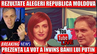 Rezultate Alegeri Republica Moldova Semnalul de alarmă pentru România Forța melefică a lui Putin [upl. by Anima43]