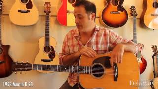 Folkway Music  1953 Martin D28 [upl. by Vittorio]