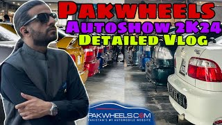 Pakwheels Biggest Car AutoShow In Expo Center Lahore EP102trendingviralvideofypfamousvideo [upl. by Anelahs]