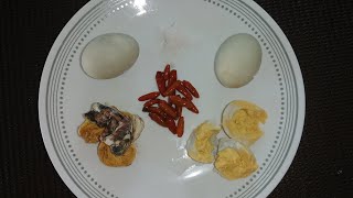 BALUT 🆚 PENOYDUCK EMBRYOLets Enjoy Philippines exotic Appetizer yummytrendingASMRviral [upl. by Afirahs]