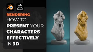 Rendering How to present your 3D characters in a simple and effective way [upl. by Drahnreb]