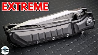 Taking quotOverbuiltquot To A New Level  Maxace Haphaestus Folding Knife  Overview and Review [upl. by Leann]