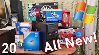 Windows XP 20th Anniversary All New PC Build [upl. by Mikol]