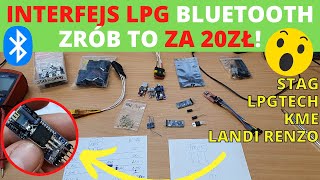 Jak zrobić Interfejs Bluetooth USB do instalacji gazowej LPG za 20zł STAG LPGTECH KME LANDI RENZO [upl. by Saravat]