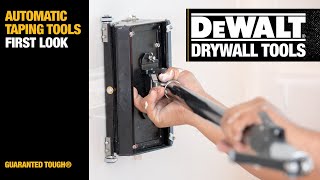 DEWALT Drywall Automatic Taping Tools  First Look by Drywall Nation [upl. by Nareik]