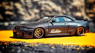 Kaido House Nissan Skyline GTR R33 Active Carbon R Review [upl. by Elman131]