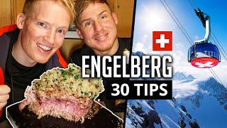 30 Things to do in Engelberg amp Titlis Switzerland [upl. by Bethina]