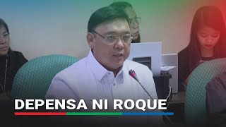 Roque dumepensa sa pagkakadawit sa POGO  ABSCBN News [upl. by Oirelav735]