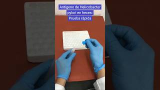 Detección de antígeno de Helicobacter pylori en heces laboratorioclinico shorts [upl. by Des145]