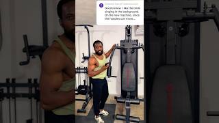 Workout for rear deltoid on a multi gym homegym [upl. by Toma]