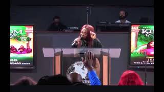 Jekalyn Carr Preaching Kingdom Connection [upl. by Ateekram81]