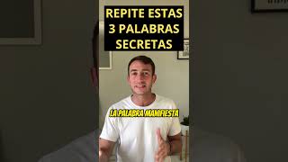 Solo necesitas repetir estas 3 palabras secretas y ganarás sin esfuerzo 💫 Ley de Atracción [upl. by Sedaiuqlem350]