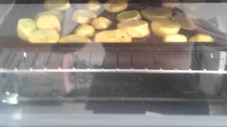 Papas crocantes al horno electrico tutorial [upl. by Peterson]