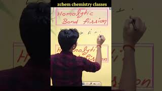 Homolytic and heterolytic fission  homolytic and heterolytic bond cleavage  chemistry neet [upl. by Tezzil]