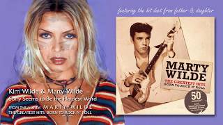 Kim Wilde amp Marty Wilde  Sorry Seems To Be The Hardest Word [upl. by Cutcheon]