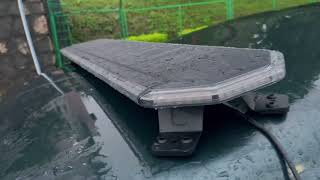 Durable led strobe light bar with IP67 waterproof rating for reliable performance in harsh weather [upl. by Estus]