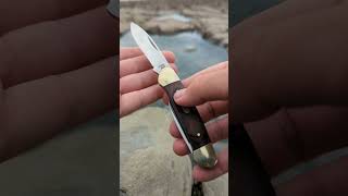 Buck Knives 389 Canoe Traditional Pocket Knife BeachWaves ASMR [upl. by Liesa]